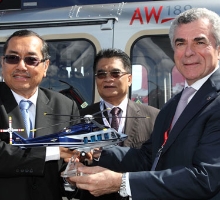 Weststar takes delivery of its first AW189 Helicopter and sets 50,000 FH Milestone with its AW139 Fleet