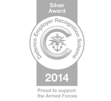 MoD Employer Recognition Scheme Silver Award
