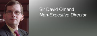 Sir David Omand - Non-Executive Director